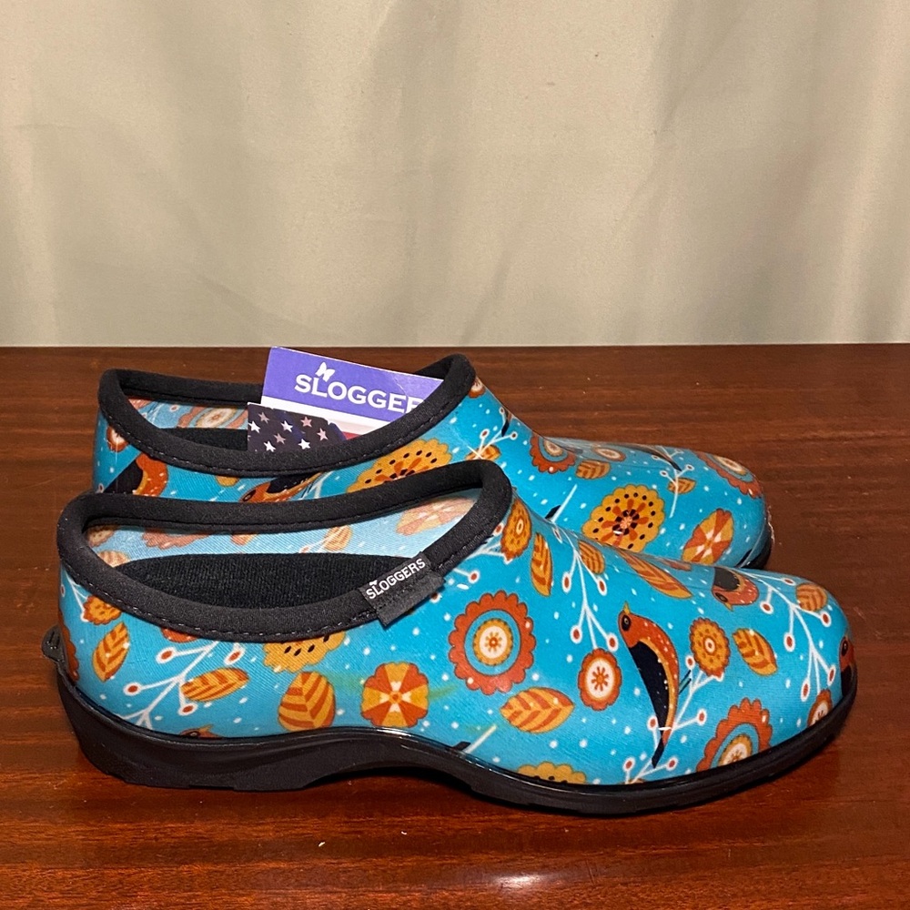 Sloggers Original Garden Rain Slip-On Shoe  W 11 NWT